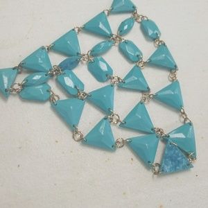 Fortner Frenzy Jewelry - Aqua NECKLACE Fortner Frenzy Jewelry - Aqua NECKLACE